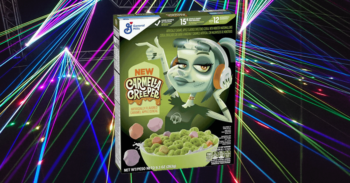 New Carmella Creeper Cereal Will Be Introduced This Year