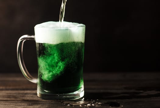 spooky green cocktails